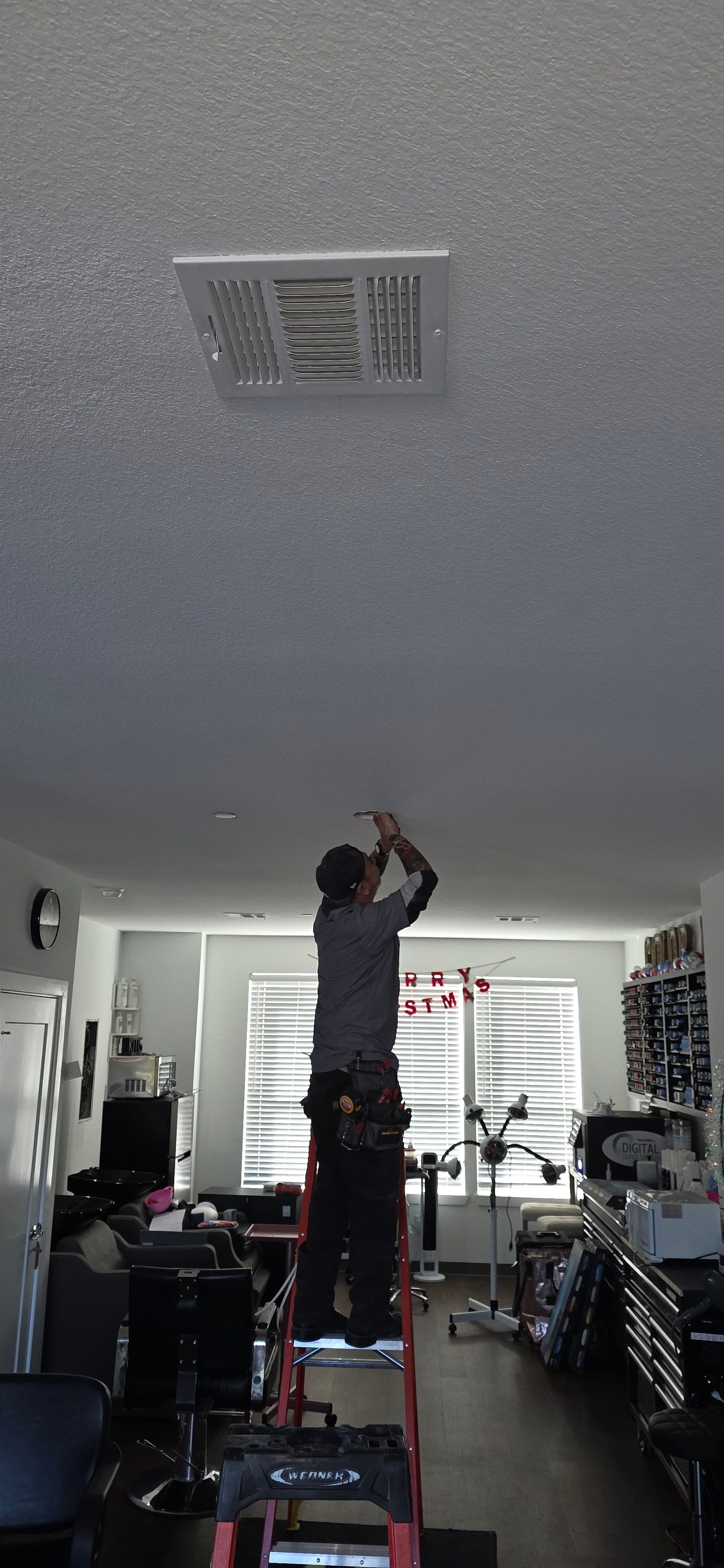 Project Modern Lighting Makeover at Local Salon image