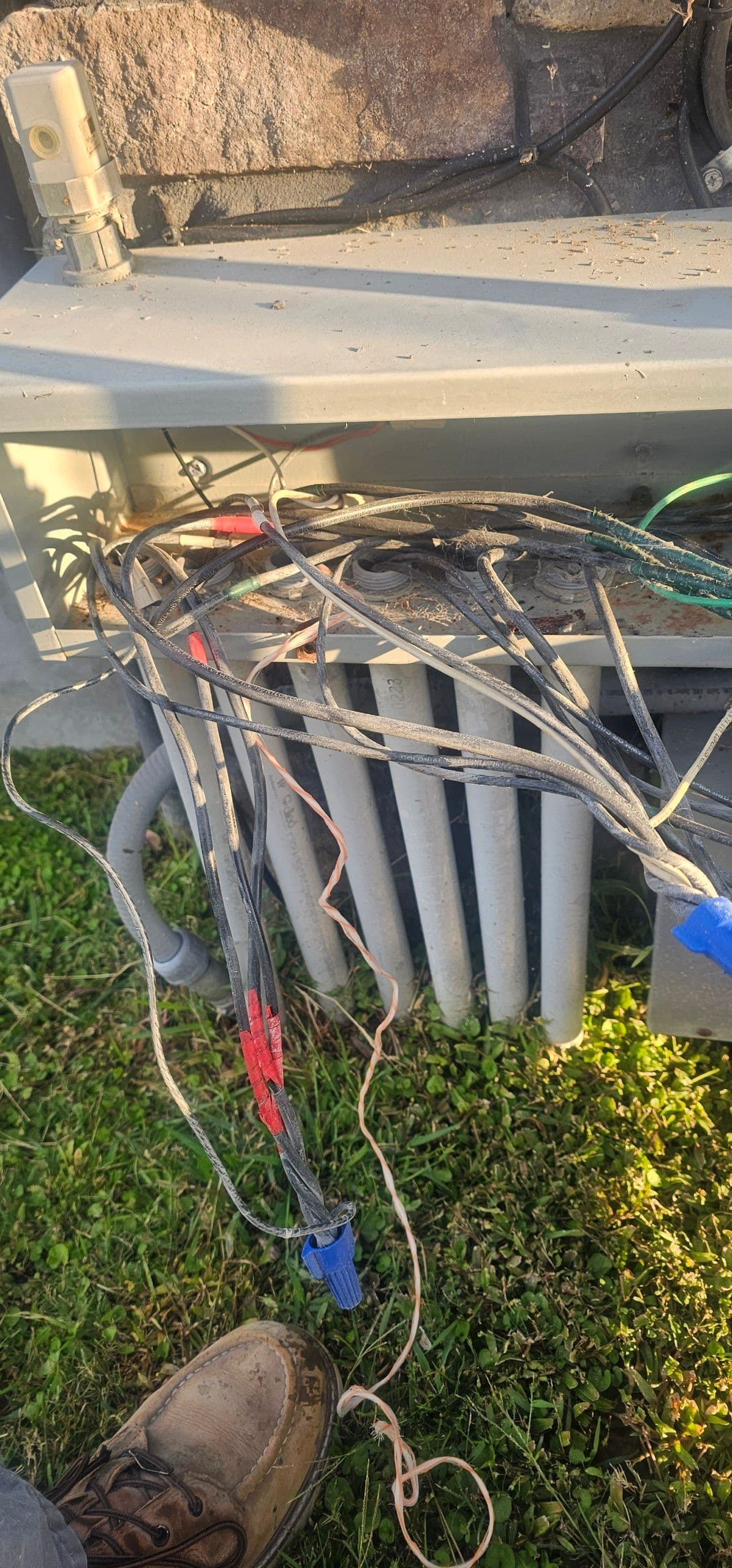 Gallery photos for Tidying Up Wiring Chaos at Stone Fences: Image #1