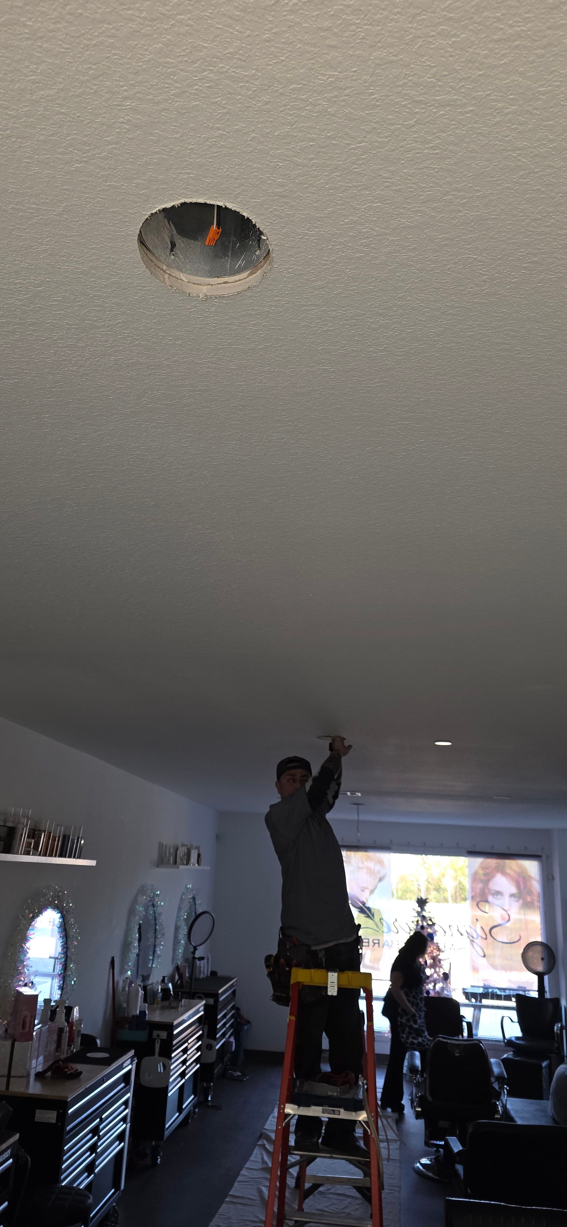 Gallery photos for Modern Lighting Makeover at Local Salon: Image #1